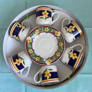COPY - vintage Expresso Cups and Saucers